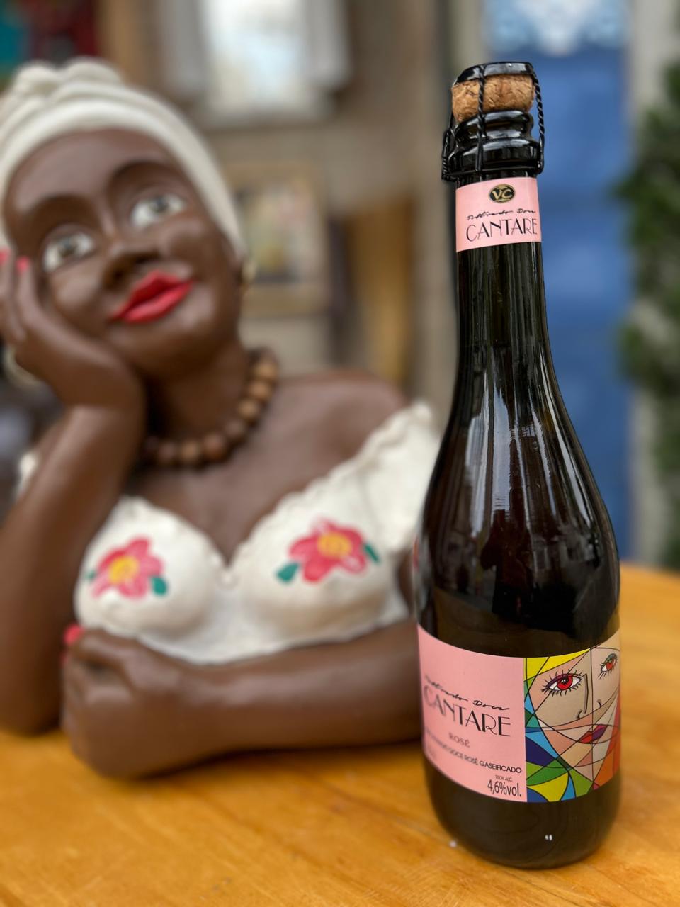 Frisante Rosé Suave Cantare - São Roque (SP) | 660 ml - Imagem 4