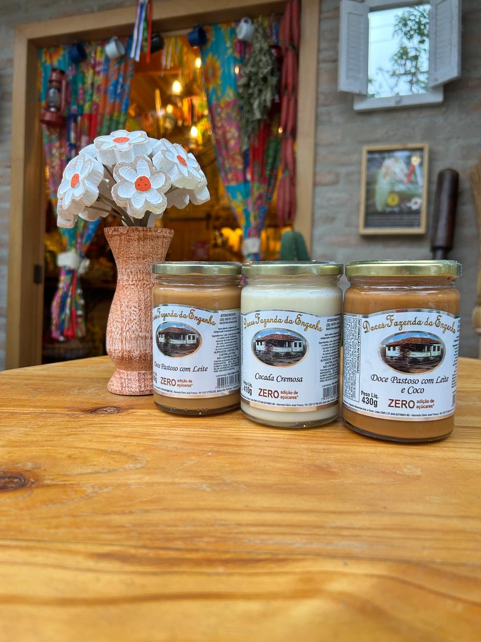 Linha Zero Açúcar - Doces Fazenda do Engenho (MG) | 430 g / 470 g