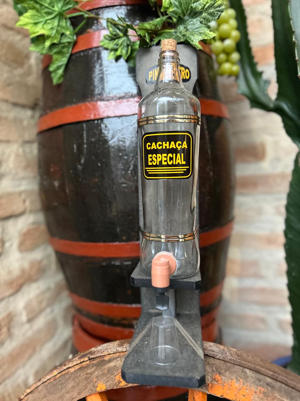 Pingômetro - Dispenser Artesanal para Cachaça | peça única - Imagem 3