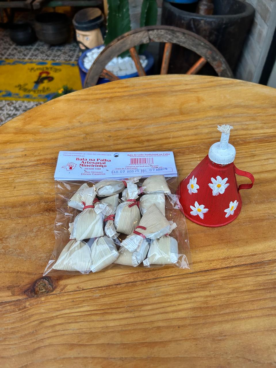 Bala na Palha Artesanal (Doce de Leite) - Minas Gerais | pacote 150 gr - Imagem 4