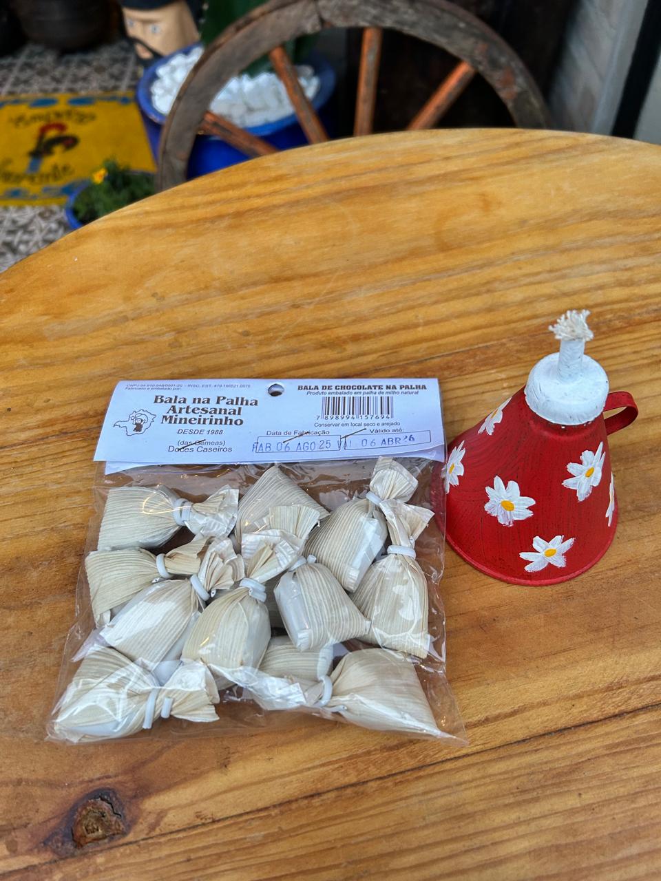 Bala na Palha Artesanal (Doce de Leite) - Minas Gerais | pacote 150 gr - Imagem 3